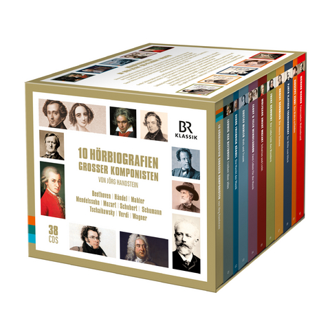 10 H&ouml;rbiografien gro&szlig;er Komponisten