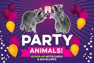 Party Animals! Pop up Notecard Collection