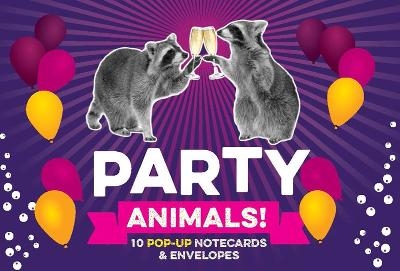 Party Animals! Pop up Notecard Collection -  Chronicle Books