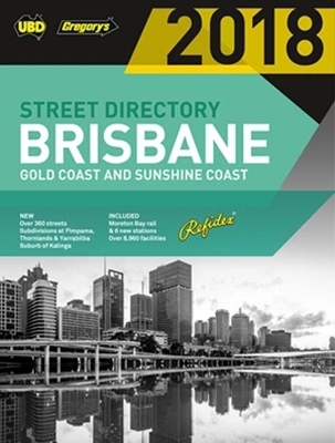 Brisbane Refidex Street Directory 2018 62nd ed