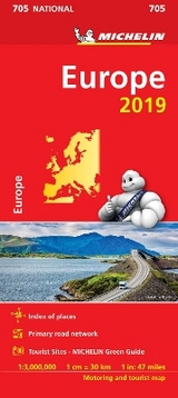 Europe 2019 - Michelin National Map 705 - 