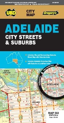 Adelaide City Streets & Suburbs Map 562 9th ed (waterproof)