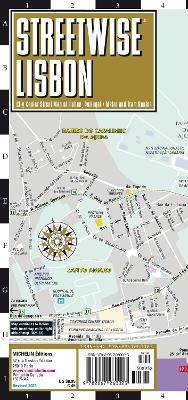 Streetwise Lisbon Map - Laminated City Center Street Map of Lisbon, Portugal