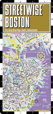 Streetwise Boston Map - Laminated City Center Street Map of Boston, Massachusetts