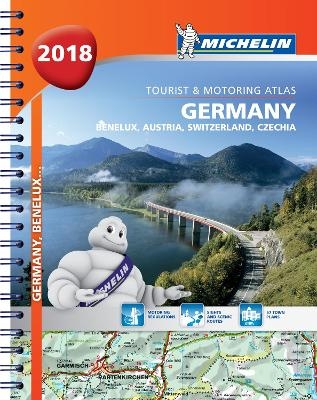 Germany Benelux Austria Switzerland 2018 -Tourist & Motoring Atlas