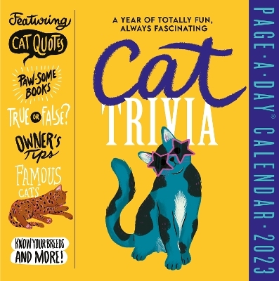 Cat Trivia Page-A-Day Calendar 2023 -  Workman Calendars