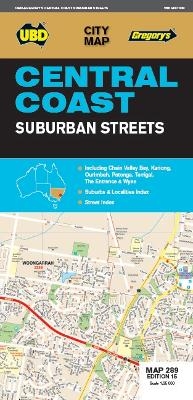 Central Coast NSW Suburban Streets Map 289 15th ed