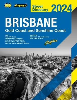 Brisbane Refidex Street Directory 2024 68th -  UBD Gregory's