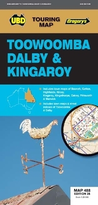 Toowoomba Dalby & Kingaroy Map 488 28th ed