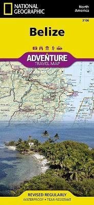 Belize - National Geographic Maps