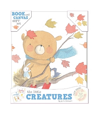The Little Creatures Book and Painted Canvas