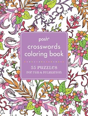 Posh Crosswords Adult Coloring Book -  Andrews McMeel Publishing