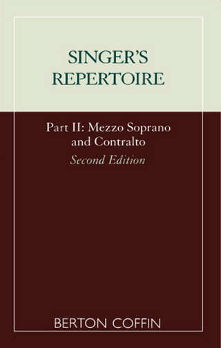 Singer's Repertoire, Part II