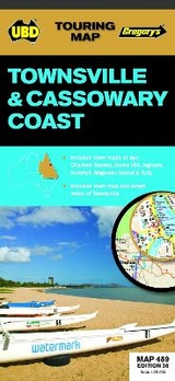 Townsville Cassowary Coast Map 489 36th ed - UBD Gregory's