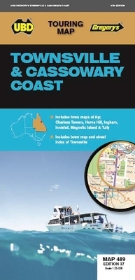Townsville & Cassowary Coast Map 489 37th ed -  UBD Gregory's