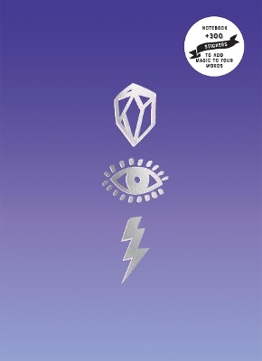 Cosmic Power: Journal with 300 Now Age Themed Stickers -  Quadrille