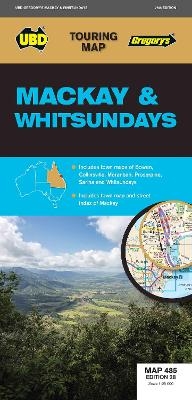Mackay & Whitsundays Map 485 28th ed -  UBD Gregory's