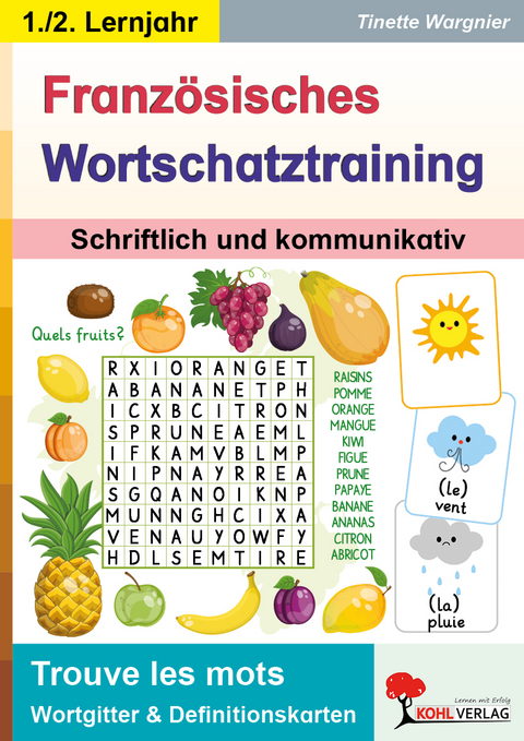 Franz&ouml;sisches Wortschatztraining - Tinette Wargnier