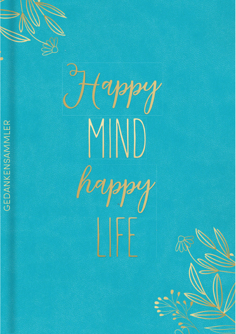 Notizbuch Soft-Touch Aquamarin, vegan - 