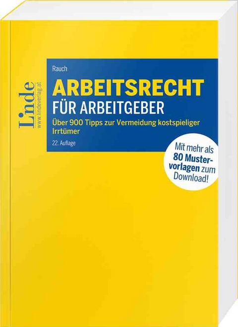 Arbeitsrecht f&uuml;r Arbeitgeber - Thomas Rauch