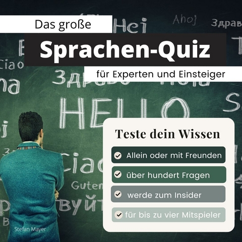 Das gro&szlig;e Sprachen-Quiz f&uuml;r Experten und Einsteiger - Stefan Mayer