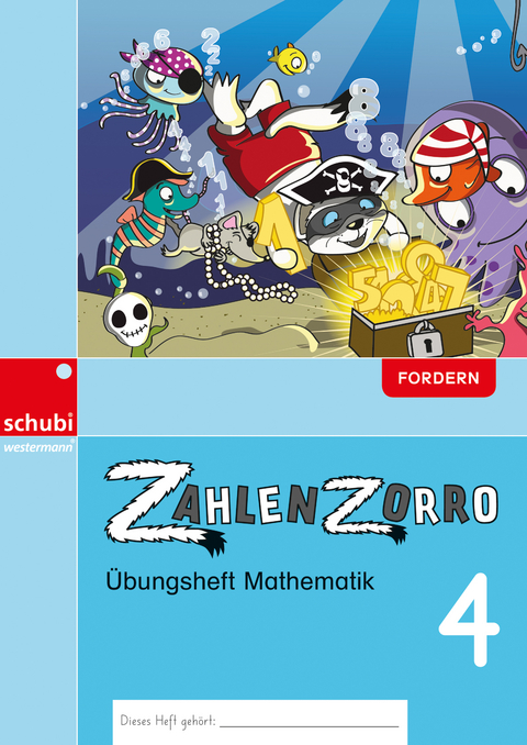 Zahlenzorro &Uuml;bungsheft Mathematik