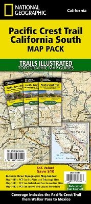 Pacific Crest Trail: California South [map Pack Bundle]