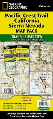 Pacific Crest Trail: California Sierra Nevada [map Pack Bundle]