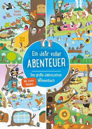 Ein Jahr voller Abenteuer - Das große Jahreszeiten-Wimmelbuch