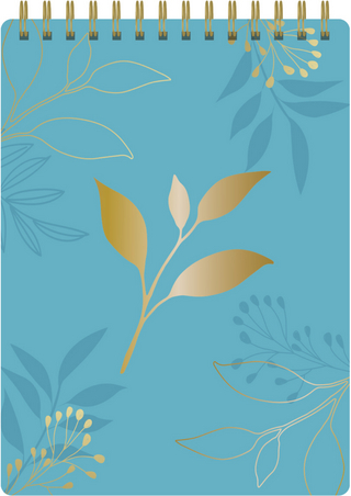 Notizblock midi Blütenzauber, vegan