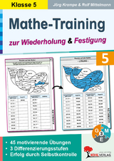 Mathe-Training zur Wiederholung und Festigung - Jörg Krampe, Rolf Mittelmann