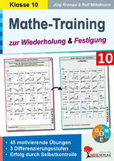 Mathe-Training Klasse 10 - Jörg Krampe, Rolf Mittelmann
