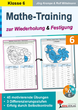 Mathe-Training zur Wiederholung und Festigung - Jörg Krampe, Rolf Mittelmann