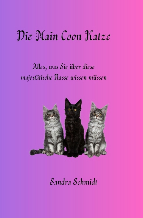 Die Main Coon Katze - Serafine Schmidt