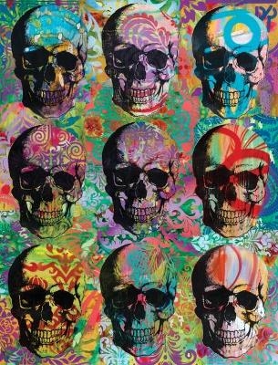 Dean Russo Skull Mosaic Journal - Dean Russo