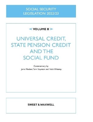 Social Security Legislation 2022/23 Volume II