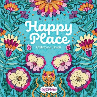 Happy Place Coloring Book - Car Pintos