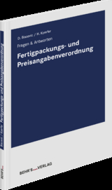 Fertigpackungs- und Preisangabenverordnung - Hanno Koerfer, Demila Biscevic