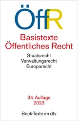Basistexte &Ouml;ffentliches Recht