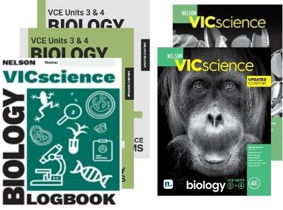Nelson VicScience Biology VCE Units 3 & 4 Updated Student Pack - Sarah Jones, Taylah Bennett, Ann Cathcart, Tony Chiovitti, Adrianne Harrowfield