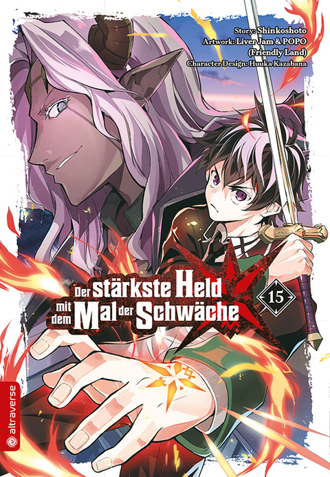 Der st&auml;rkste Held mit dem Mal der Schw&auml;che 15 -  Shinkoshoto, Huuka Kazabana,  Friendly Land