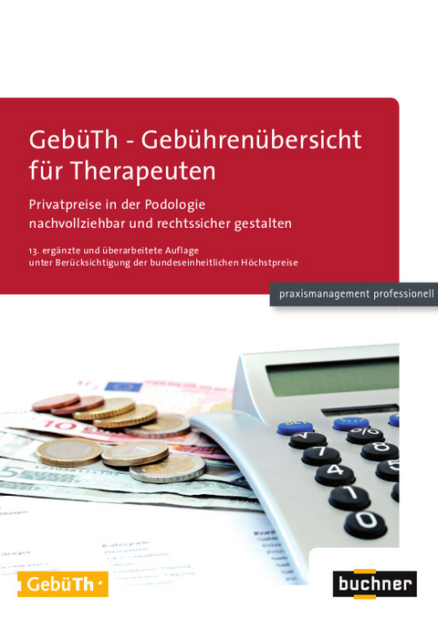 Geb&uuml;Th - Geb&uuml;hren&uuml;bersicht f&uuml;r Therapeuten