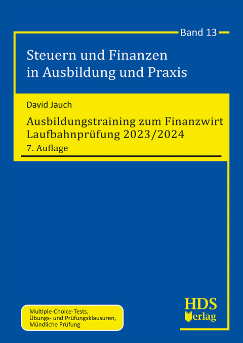 Ausbildungstraining zum Finanzwirt Laufbahnpr&uuml;fung 2023/2024 - David Jauch