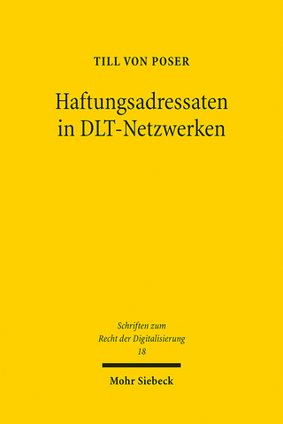 Haftungsadressaten in DLT-Netzwerken