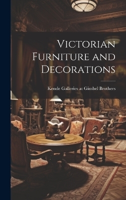 Victorian Furniture and Decorations - 