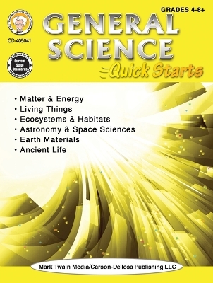 General Science Quick Starts Workbook - Gary Raham