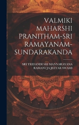 Valmiki Maharshi Pranitham-Sri Ramayanam-Sundarakanda - 