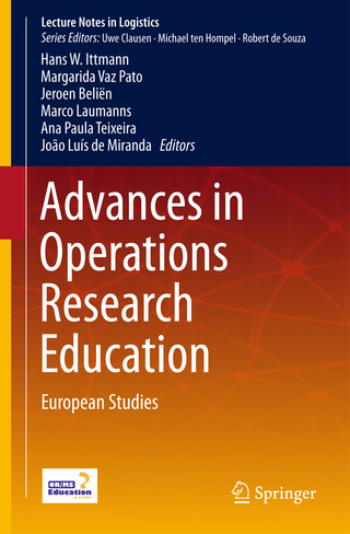 Advances in Operations Research Education