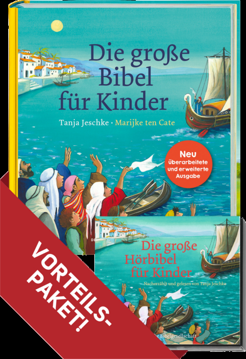 Die gro&szlig;e Bibel f&uuml;r Kinder. Kombipaket (Buch + H&ouml;rbuch) - Tanja Jeschke