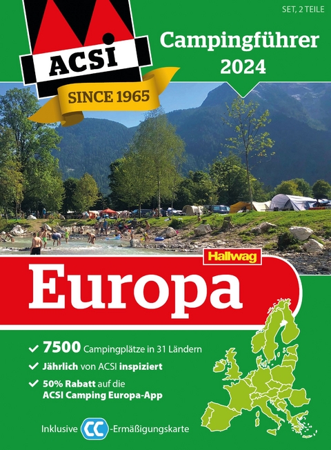 ACSI Campingf&uuml;hrer Europa 2024